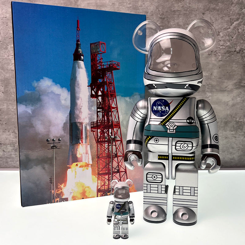 「 BearBrick × Astronaut 」400%➕100%