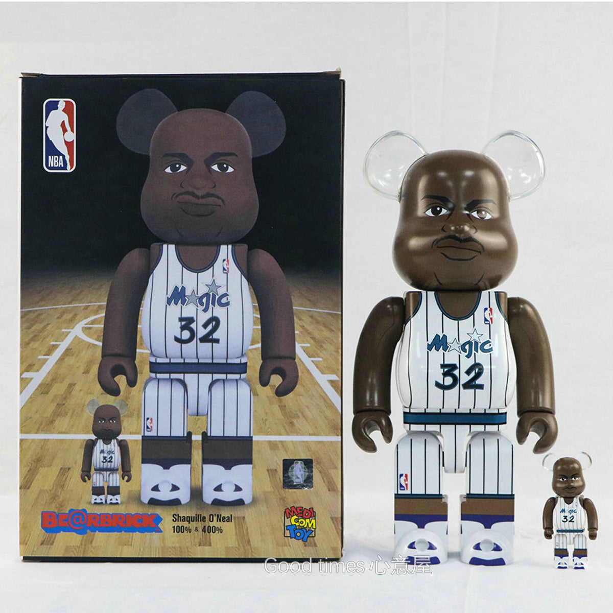 「 BearBrick × Shaquille O'Neal 」400%➕100%
