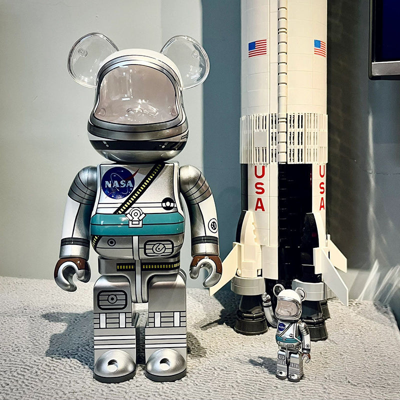 「 BearBrick × Astronaut 」400%➕100%