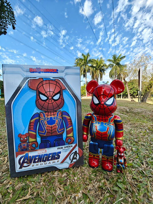 BearBrick 400% IRON SPIDER