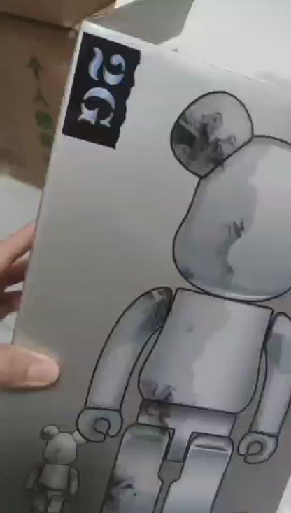 BearBrick 400% 2G Sorayama Daniel Arsham